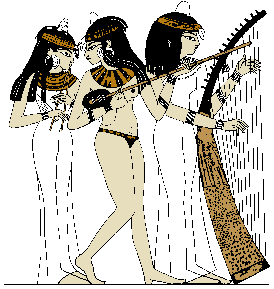 Музыкальный инструмент Древних египтян.